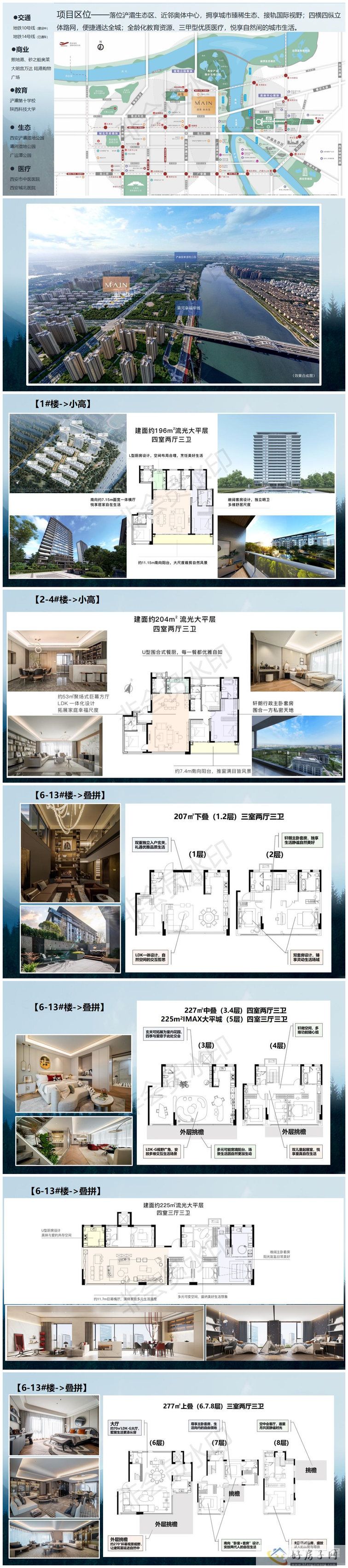 招商央玺 大平层、叠加别墅，高端置业，改善首选(图1)