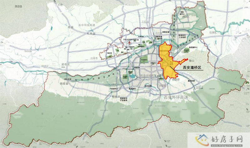 压轴出场！西安“东大门”，灞桥国土空间规划重磅出炉            </h1>(图2)