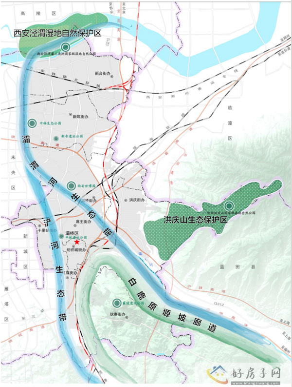 压轴出场！西安“东大门”，灞桥国土空间规划重磅出炉            </h1>(图8)