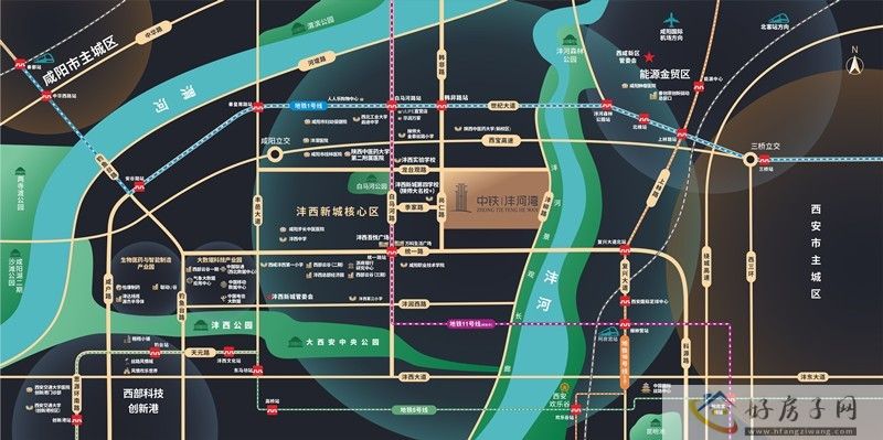 中铁沣河湾房价多少 中铁沣河湾属于咸阳还是西安            </h1>(图3)